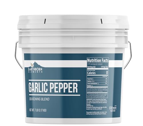 Earthborn Elements Garlic Pepper, Seasoning, Bulk Size