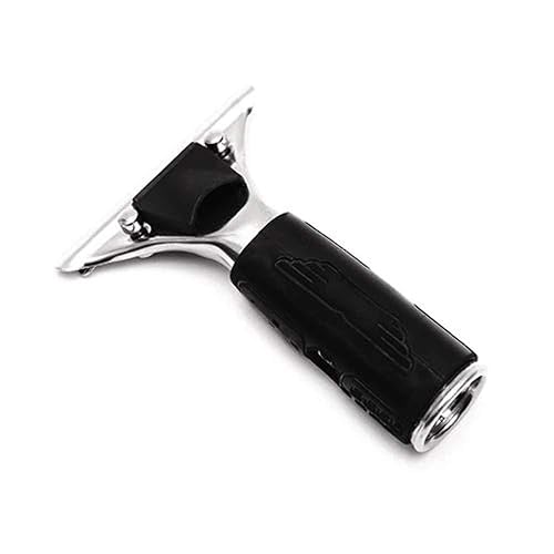 Ettore Quick Release Stainless Steel with Rubber Grip Squeegee Handle