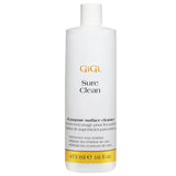 GIGI Sure Clean Wax Residue Remover, All-Purpose Surface Cleaner for Warmers, Salon & Spa Equipment, Removes Build-Up, 16 fl oz