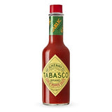 TABASCO® Brand Cayenne Garlic Pepper Sauce, Mild Hot Sauce, Glass Bottle, Smoky & Zesty Blend with Savory Garlic, Bold Flavor, Great for Italian