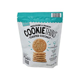 4 Pack of Benton's Wholesome and Crunchy Cookie Thins Toasted Coconut