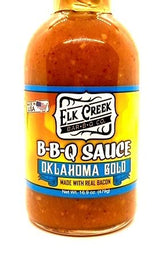 Oklahoma Gold Mustard Based BBQ Sauce | Our Take On a Sweet Mustard sauce | Award Winning Formula | Made with REAL Bacon Drippings | Great as a binder