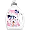 Purex Baby Soft Liquid Laundry Detergent, Ultra Concentrated, 82.5 fl oz, 165 Loads, Hypoallergenic, Dye Free, Gentle on Skin