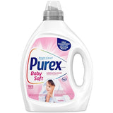 Purex Baby Soft Liquid Laundry Detergent, Ultra Concentrated, 82.5 fl oz, 165 Loads, Hypoallergenic, Dye Free, Gentle on Skin
