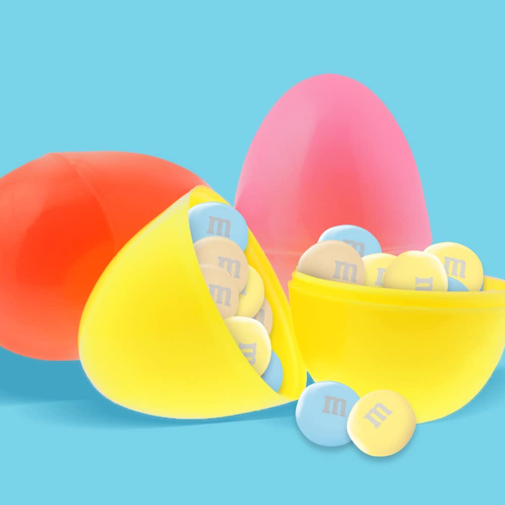 M&M'S White Chocolate Marshmallow Crispy Treat Pastel Easter Candy, 7.44 Oz Bag