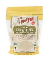 Bob's Red Mill Organic Coconut Flour, 16oz (Pack of 1) - Non GMO, Fair Trade Certified, Vegan, Keto Friendly, Paleo Friendly, Kosher