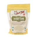 Bob's Red Mill Organic Coconut Flour, 16oz (Pack of 1) - Non GMO, Fair Trade Certified, Vegan, Keto Friendly, Paleo Friendly, Kosher