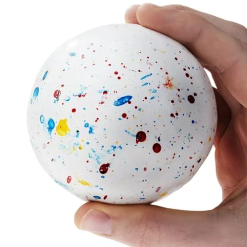 3.5-Inch World Famous Classic Giant Jawbreaker Candy | Mega Bruiser | Jumbo Jawbreakers Sucker Candy - Ideal Holiday Gift