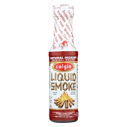 Colgin Liquid Smoke, Natural Hickory, 4-Ounce (Pack of 12)