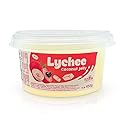 Fusion Select Lychee Jelly Coconut Jelly with Fruit Flavored for Bubble Tea, Yogurt, Ice Cream, Beverage, Fruit Tea, and Snow Fluff, Dessert Toppings