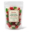 Swirlee™ Christmas Gummies, 8 oz Holiday Chewy Candy Mix, Assorted Flavors, Festive Stocking Stuffer Treats Gummie Bears