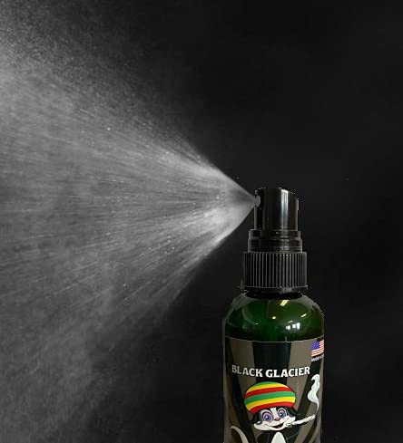 Smoke Eater Cigarette, Cigar, Cannabis & Tobacco Odor Eliminator Spray & Air Freshener for Car, Home, Clothes - Black Glacier, 4 oz Travel Size - Tea