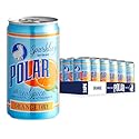 POLAR Dry Sparkling Soda Orange Flavor | Premium Cocktail Mixer Inspired by History | 24pk 7.5oz Cans