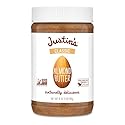 Justin's Classic Almond Butter, Only Two Ingredients, No Stir, Gluten-free, Non-GMO, Keto-friendly, Responsibly Sourced, 16 Ounce Jar, Pack of 1