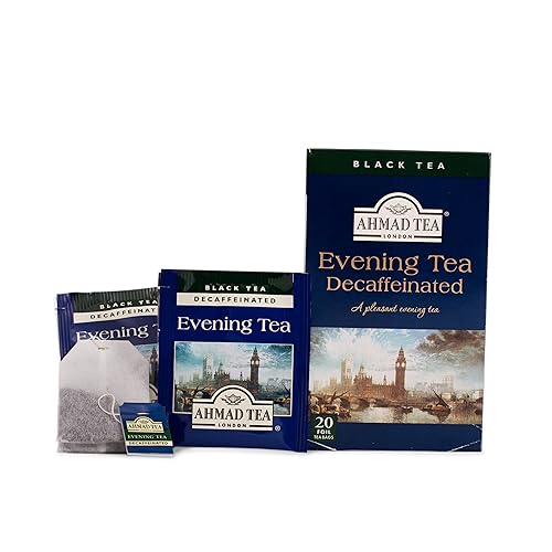 Ahmad Tea Decaffeinated Evening Tea, 120 Count (Pack of 6)