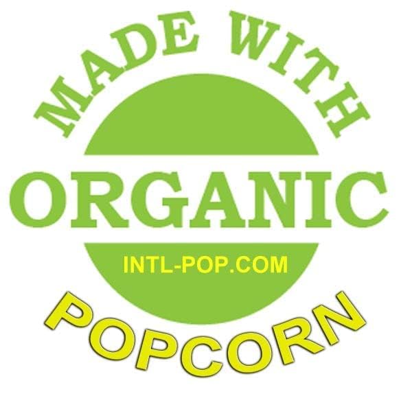 Lavender / Purple (see pic) Gourmet Popcorn • Raspberry Flavor • 1 gallon (16 cups) • Made w Organic Popcorn • Gluten Free • Non-GMO • Nut Free •