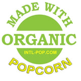 Lavender / Purple (see pic) Gourmet Popcorn • Raspberry Flavor • 1 gallon (16 cups) • Made w Organic Popcorn • Gluten Free • Non-GMO • Nut Free •