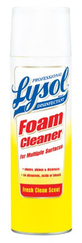 Lysol Professional Foam Cleaner Multi Surface Spray 24 Fl Oz (Pack of 12)