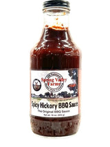 Spring Valley Farms BBQ Sauce 16 oz All Natural (Spicy Hickory BBQ Sauce)