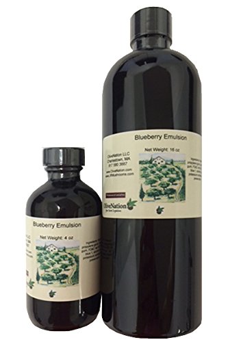 OliveNation Blueberry Emulsion for Baking, Add Flavor of Fresh Blueberries to Cakes, Cookies, Frosting, Non-GMO, Gluten Free, Kosher, Vegan - 16