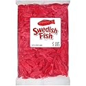 SWEDISH FISH Soft & Chewy Gummy Candy, Bulk Candy, 5 lb