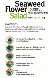 Kaneyama Seaweed Flower Salad 20g (Seaweed Flower Salad 20g 1 Pack)