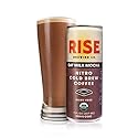 Rise Brewing Co, Coffee Nitro Cold Brew Mocha Latte Organic, 7 Fl Oz
