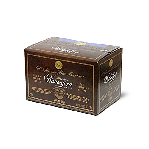 Wallenford Jamaica Blue Mountain K Cups Coffee Pods for Kcup Brewer System (24 Count)