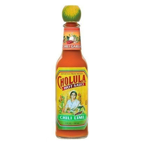 CHOLULA SAUCE HOT CHILI LIME, 5 OZ