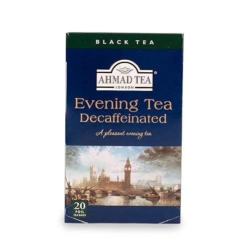 Ahmad Tea Decaffeinated Evening Tea, 120 Count (Pack of 6)