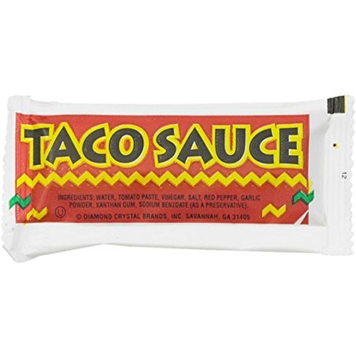 Flavor Fresh Taco Sauce Pouch, 9 Gram -- 200 per case.