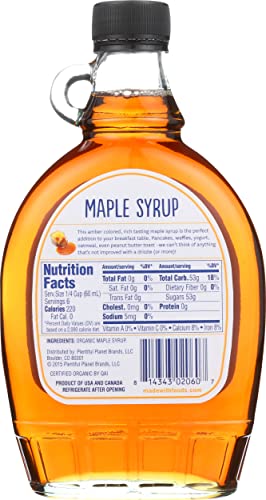 MadeWith Brand Amber Maple Syrup, 12 Oz (Pack of 12)