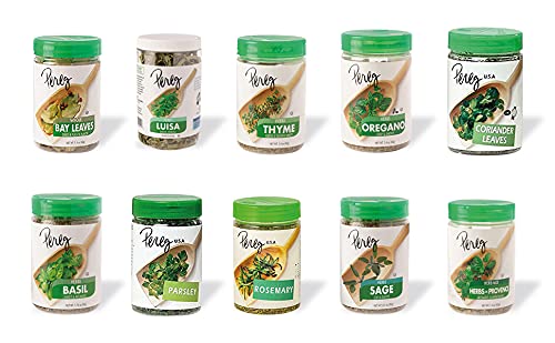 Pereg Dry Thyme Leaves - 1.40 Oz - Dried Thyme Herb Seasoning - Bulk Spices & Herbs - Adds Aromatic Flavor - Natural, Non-GMO, Non-Irradiated