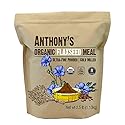 Anthony's Organic Flaxseed Meal, 2.5 lb, Gluten Free, Ground Ultra Fine Powder, Cold Milled, Keto Friendly
