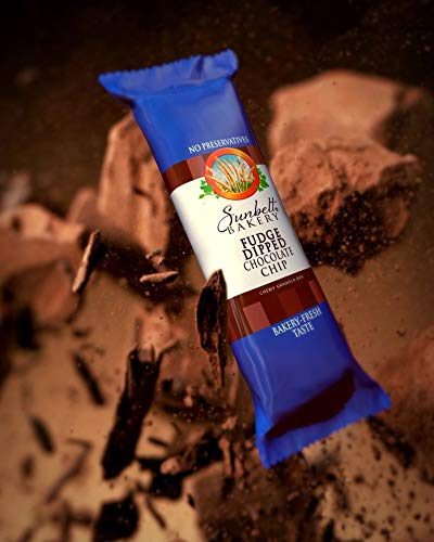Sunbelt Bakery Fudge Dipped Chocolate Chip Chewy Granola Bars, 50-1.1 OZ Bars (5 Boxes)