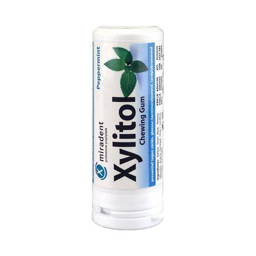 Miradent Xylitol Chew Gum Pepprmnt 30 Ct60