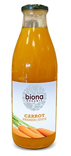 Biona Organic Carrot Pressed Juice 1L (Pack of 2)