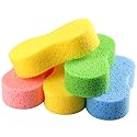 Temede 5-Pack Car Wash Sponges, 9.1" x 4.3" x 2.4" Large Sponges, Extra Thick Foam Kit for All-Purpose Cleaning, Ideal Washing Sponges for Kitchen