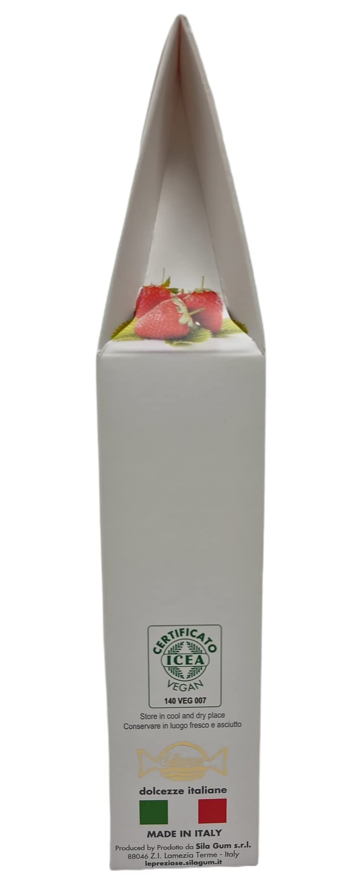 Le Preziose Italian Fruit Jelly with Fruit Juice - 200 Gram- 2 Pack - Strawberry
