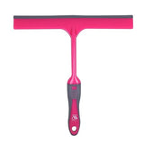 WBM Home Squeegee, Professional Scratch Free Surface Cleaner with Hanging Hole, Shower Squeegee, Pink