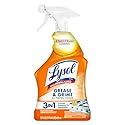 Lysol Pro Kitchen Spray Cleaner and Degreaser, Antibacterial All Purpose Cleaning Spray for Kitchens, Countertops, Ovens, and Appliances, Citrus