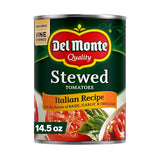 Del Monte Stewed Tomatoes with Basil, Garlic and Oregano, 14.5 Ounce
