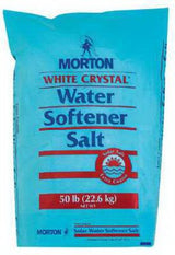 Morton F149800000G Pure & Natural Water Softening Crystals, 50 Lbs. - Quantity 49
