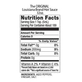 24 Pack Louisiana Brand Hot Sauce, The Original Perfect Hot Sauce 6 Ounce