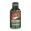 5 Hour Energy Extra Strength Drink Shot, Strawberry/Watermelon, 4Count