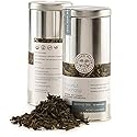 Golden Moon Tea Coconut Pouchong Green Tea - Loose Leaf, Non GMO - Travel Tin (16 Servings)