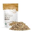 Halo Naturals Organic Nettle Root Cut & Sifted, 4 Ounces (Urtica dioica) USDA Certified | Resealable Pouch| Packaged in The USA