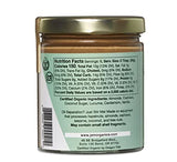 JEM Organics Cashew Cardamom Almond Nut Butter, Organic, All Natural, Gluten-Free, Vegan, Paleo, Keto Snack, 6 oz Jar, Single Pack