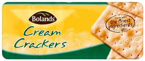 Bolands Cream Cracker, Wheat, 7.05-Ounce Boxes (Pack of 24)