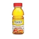 Thick-It AquaCare H2O: Pre-Thickened Apple Juice, Honey-thick liquid, (1 Case: 24 x 8 oz. Bottles) by AquaCare H2O